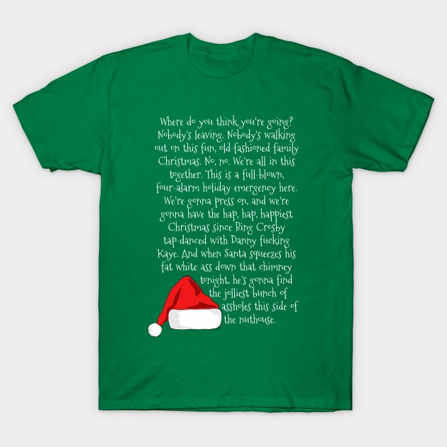 Christmas Rant T-Shirt by masciajames